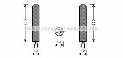 AVA QUALITY COOLING dwd050 -  Осушитель, кондиционер